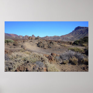 El Teide custom poster