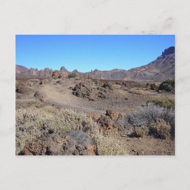 El Teide, Tenerife custom postcard (Front)
