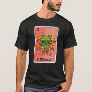 El Teonanacatl Mexican Slang Lottery Bingo Cards   T-Shirt