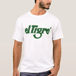 EL TIGRE ARCTIC CAT VINTAGE IMAGE TEE  UP TO BLACK