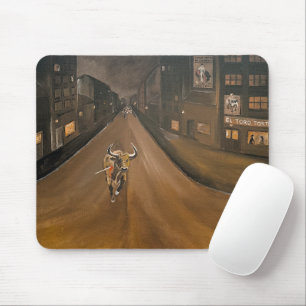 El Toro Torturado Painting by Alfred Fox Mouse Pad
