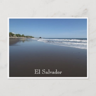 el tunco beach postcard