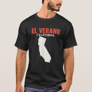 El Verano California USA State America Travel Cali T-Shirt