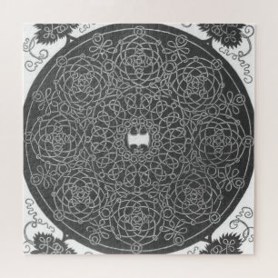 Elaborate Knot Pattern (by Albrecht Dürer) Jigsaw Puzzle
