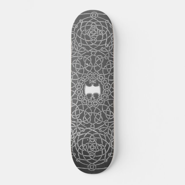 Elaborate Knot Pattern (by Albrecht Dürer) Skateboard (Front)