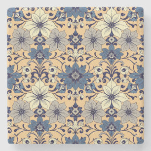 Elaborate Vintage Tile Design  Stone Coaster