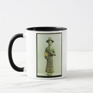 Elamite God with Golden Hand from Susa, Southweste Mug