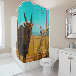 Eland Antelope Animal South Africa ZA Shower Curtain