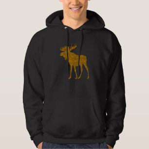 Eland For Women Girl Bullock Elk Deer Hoodie