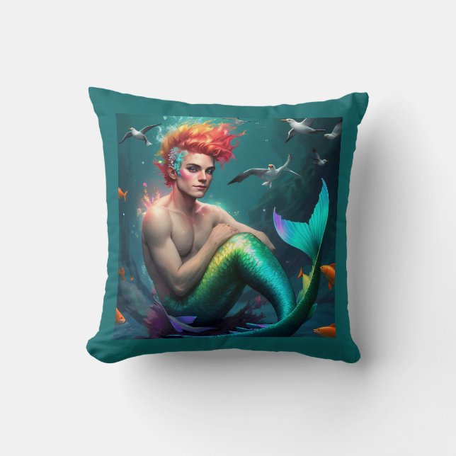 Elari Merman Cushion (Front)