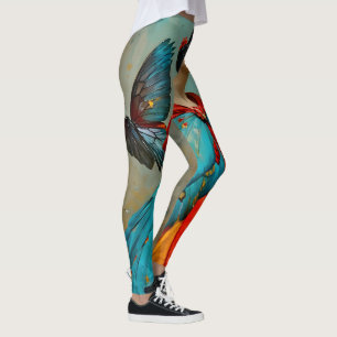“Elaris” - Feathers of Becoming Leggings