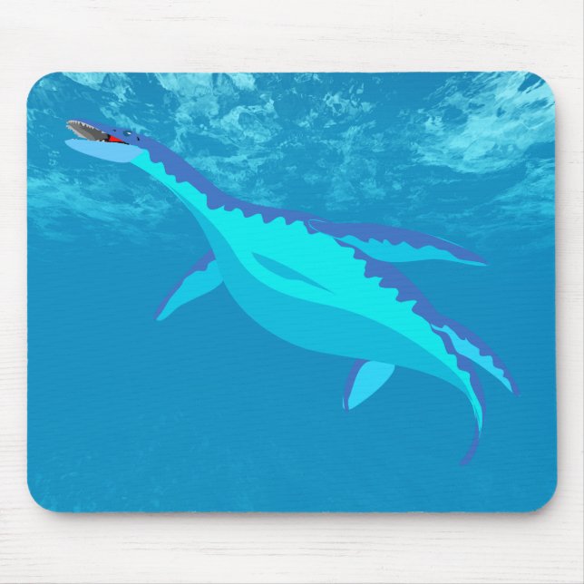 Elasmosaurus Mouse Pad (Front)