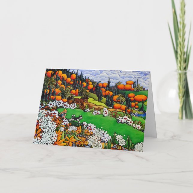 Elation Greeting Card (Front)