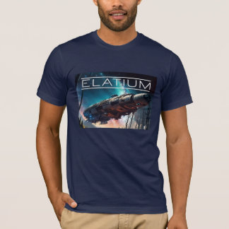 Elatium Band Spaceship Men's T-shirt