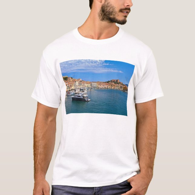 Elba island - Portoferraio T-Shirt (Front)