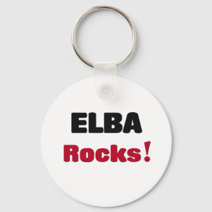 Elba Rocks Key Ring