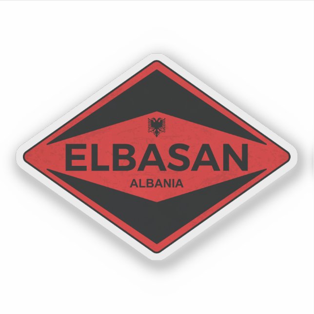 Elbasan Albania Vintage (Front)