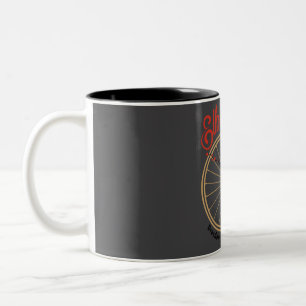 Elbe Cycle Path - Dresden - Dessau-Ro�lau  Two-Tone Coffee Mug