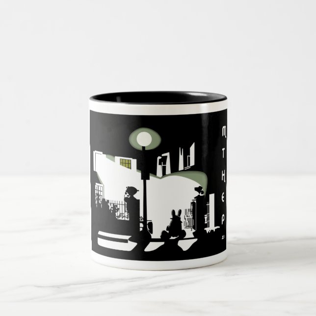 Elbolas  Exorcist Two-Tone Coffee Mug (Center)