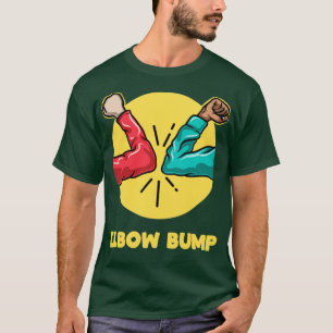 Elbow Bump High Five New Normal Greeting Funny Gif T-Shirt