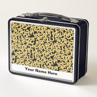 Elbow Pasta Metal Lunch Box