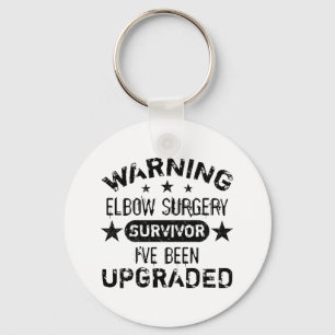 Elbow Surgery Humour Upgraded Key Ring