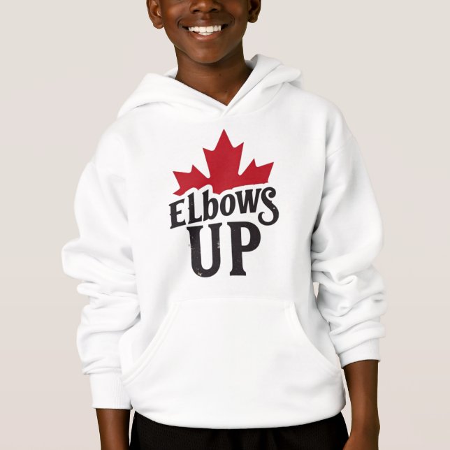 Elbows Up – Bold Canadian Spirit (Front)