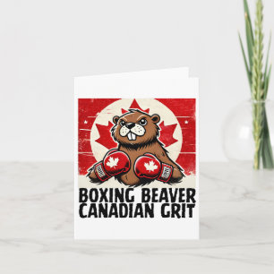 Elbows Up Canada Canadian Counter Tariffs Beaver B Card