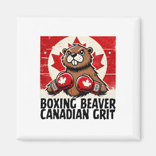 Elbows Up Canada Canadian Counter Tariffs Beaver B Magnet