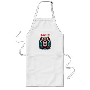 Elbows Up Canada Long Apron