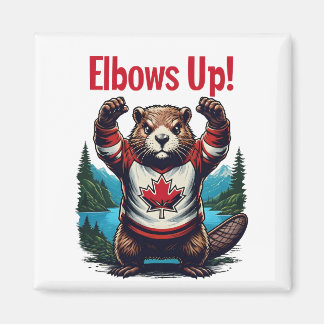 Elbows Up Canada Magnet