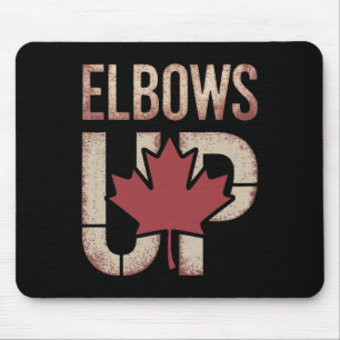 Elbows Up Canada Meme Mouse Pad