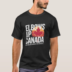 Elbows Up Canada Never Mistake Kindness for Weakne T-Shirt