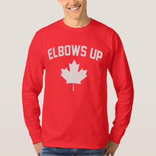 Elbows Up Canada - Proud Canadian T-Shirt