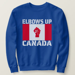 Elbows Up Canada - Proud Canadians Sweatshirt