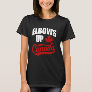 Elbows Up Canada Shirt Men Tee Women Top Canadian