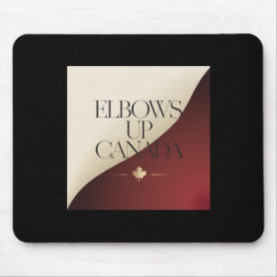 Elbows Up Canada Sticker9 Mouse Pad