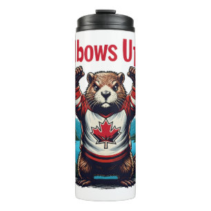 Elbows Up Canada Thermal Tumbler
