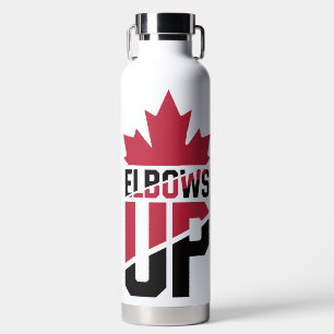 Elbows Up Canada Water Bottle