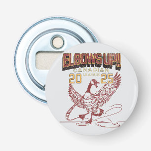 Elbows UP! Canadian League Canada Geese Bottle Opener