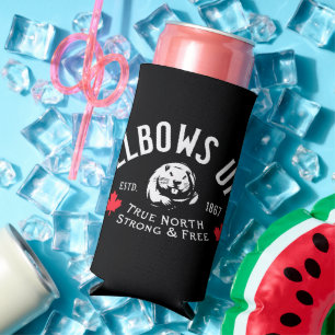 Elbows Up! Cosy Seltzer Can Cooler