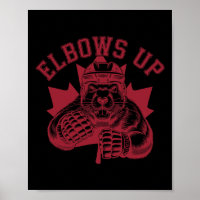 Elbows Up Elbows Up Hockey Canada Beaver