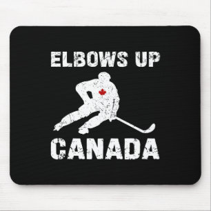 Elbows Up Hockey Canada Not For Sale Never 51st Pr Mouse Pad
