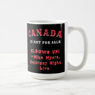 Elbows Up! Mike Myers Mug by RoseWrites
