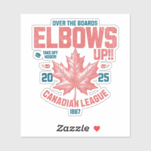 Elbows UP! Over the Boards Canadian League Hockey