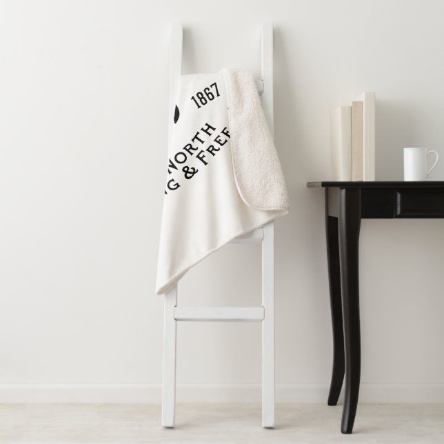 Elbows Up! Sherpa Blanket (In Situ)