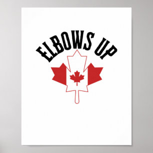 Elbows Up Sticker1 Poster