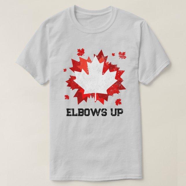 Elbows Up T-Shirt (Design Front)