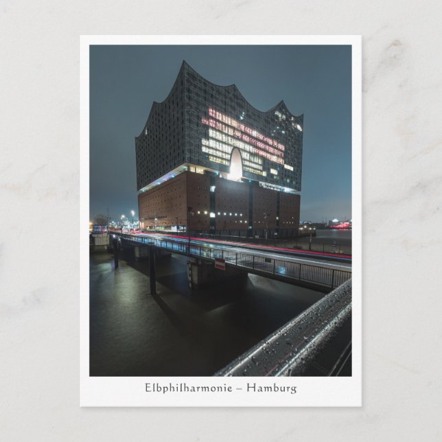 Elbphilharmonie Hamburg Postcard (Front)