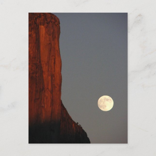 elcap and full moon postcard (Front)